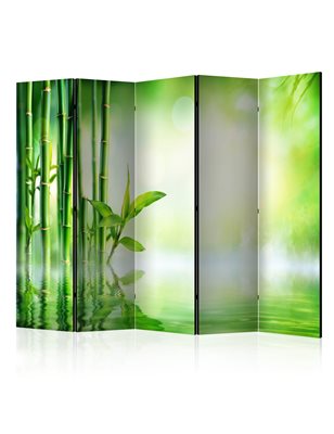 Paravento - Green Bamboo II [Room Dividers]