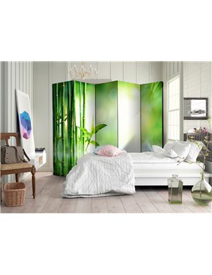 Paravento - Green Bamboo II [Room Dividers]