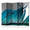 Paravento - Turquoise Feather II [Room Dividers]