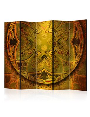 Paravento - Mandala: Forza d'oro II [Room Dividers]