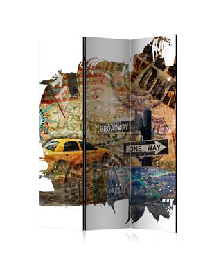 Paravento - New York Collage [Room Dividers]