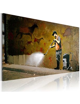 Quadro - Imbiancimento di Lascaux (Banksy)