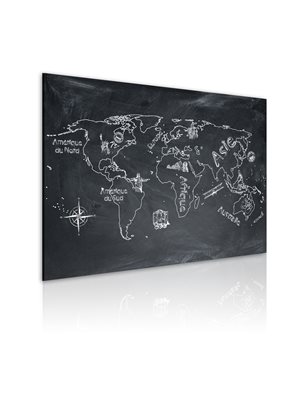 Quadro - Lezione di geografia (lingua francese)