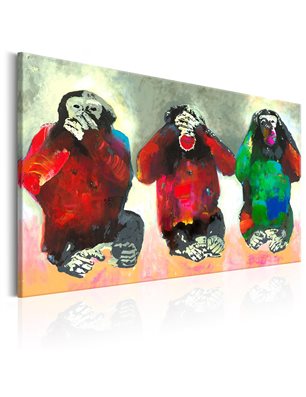 Quadro - Three Wise Monkeys