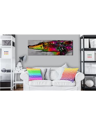 Quadro - Colourful Alligator