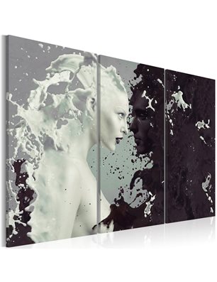 Quadro - Black or white? - triptych