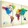 Quadro - All colors of the World - triptych