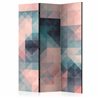 Paravento - Pixels (Green and Pink) [Room Dividers]