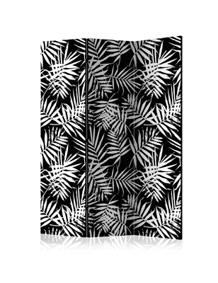 Paravento - Black and White Jungle [Room Dividers]