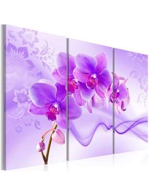 Quadro - Orchidea eterica - viola