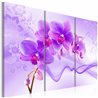 Quadro - Orchidea eterica - viola