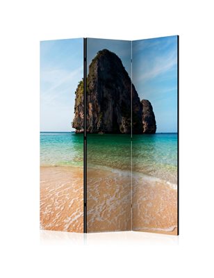 Paravento - Rock formation by shoreline, Andaman Sea, Thailand [Room Dividers]