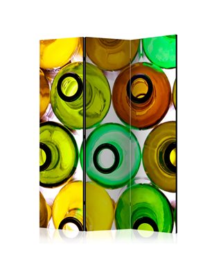 Paravento - bottles (background) [Room Dividers]