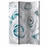 Paravento - Satin Rose (Turquoise) [Room Dividers]