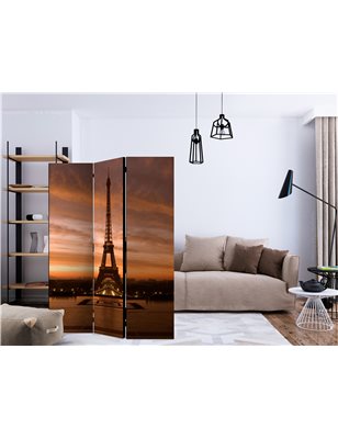 Paravento - Eiffel tower at dawn [Room Dividers]