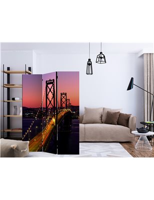 Paravento - Charming evening in San Francisco [Room Dividers]