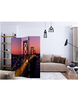 Paravento - Charming evening in San Francisco [Room Dividers]