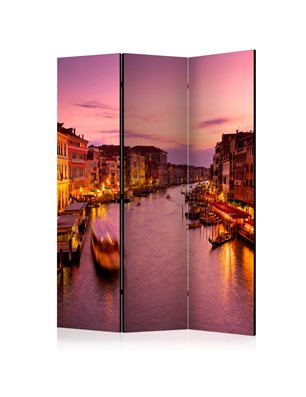 Paravento - City of lovers, Venice by night [Room Dividers]