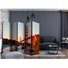 Paravento - Golden Gate Bridge - sunset, San Francisco II [Room Dividers]