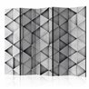 Paravento - Grey Triangles II [Room Dividers]