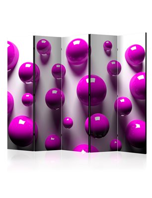 Paravento - Purple Balls II [Room Dividers]