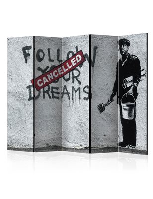 Paravento - Dreams Cancelled (Banksy) II [Room Dividers]