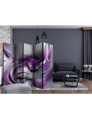 Paravento - Purple Swirls II II [Room Dividers]