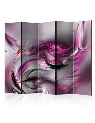 Paravento - Pink Swirls II II [Room Dividers]