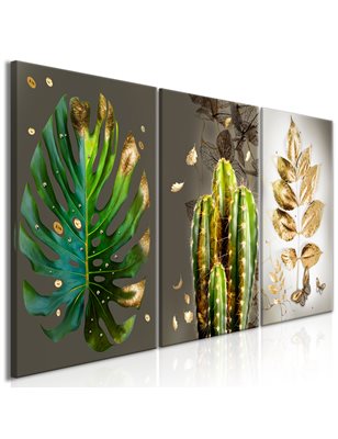 Quadro  Covered in Gold (3 Parts)