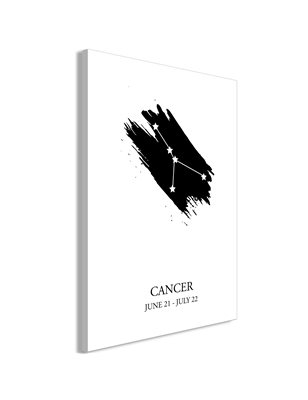 Quadro - Zodiac Signs: Cancer (1 Part) Vertical