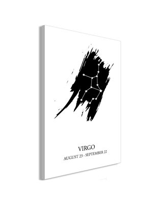 Quadro - Zodiac Signs: Virgo (1 Part) Vertical