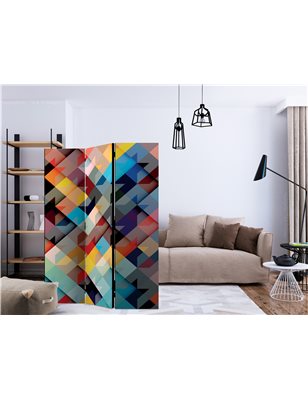 Paravento - Colour Patchwork [Room Dividers]