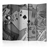 Paravento - Cards: black and white II [Room Dividers]