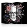 Paravento - Skull and Flowers II [Room Dividers]