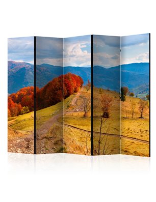 Paravento - Autumn landscape in the Carpathian mountains II [Room Dividers]