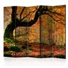 Paravento - Autumn, forest and leaves II [Room Dividers]