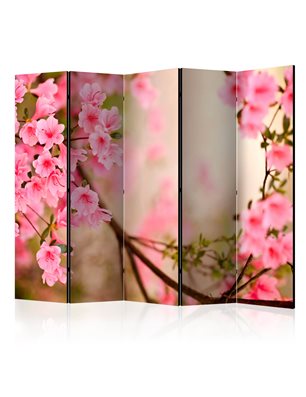 Paravento - Pink azalea II [Room Dividers]