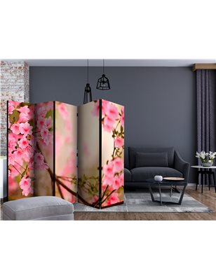 Paravento - Pink azalea II [Room Dividers]