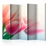 Paravento - Spring and tulips II [Room Dividers]