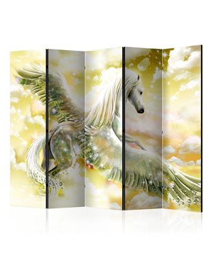 Paravento - Pegasus (Yellow) II [Room Dividers]