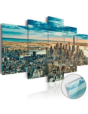 Quadri su vetro acrilico  NY: Dream City [Glass]