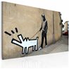 Quadro - Cane che abbaia (Banksy)