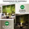 Set di 6 Tende a Pannello Canzone dell'orchidea