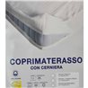 Coprimaterasso Varie Misure con Cerniera 100% Cotone