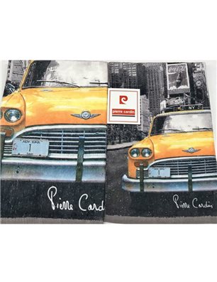 Set Spugna 1+1 Pierre Cardin in Stampa Digitale Yellow Car