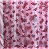 Granfoulard Copriletto in Puro Cotone Fantasia Marina 210x240 cm