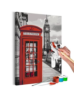 Quadro fai da te - Telephone Booth