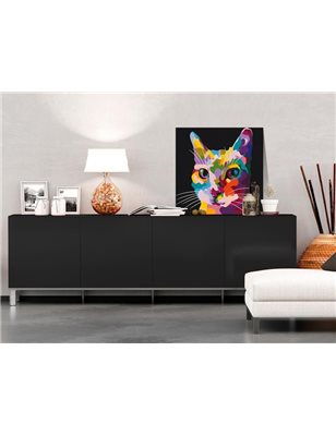 Quadro fai da te - Spotted Cat