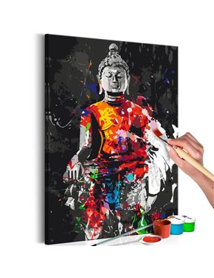 Quadro fai da te - Buddha in Colours