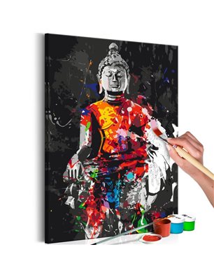 Quadro fai da te - Buddha in Colours